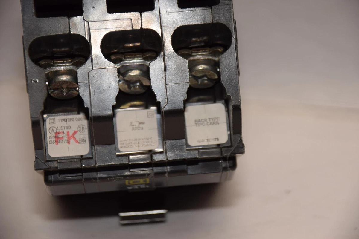 Square D Breaker DP-4075 HACR QOB 30A 30 Amp 3 Pole 3P 240v (New - old stock)