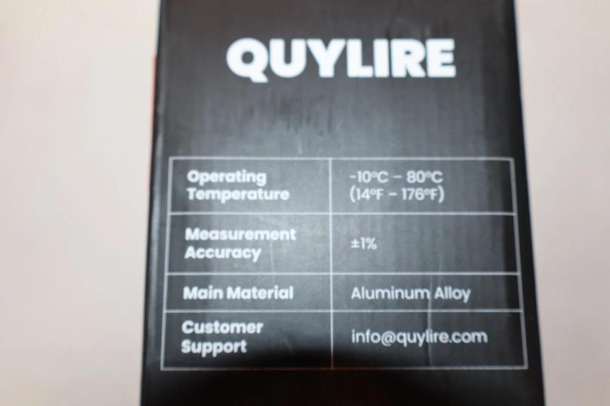 Quylire Digital Turbine 2.5" Flow Meter FT65 IP68 X004ZIYC2L (New)