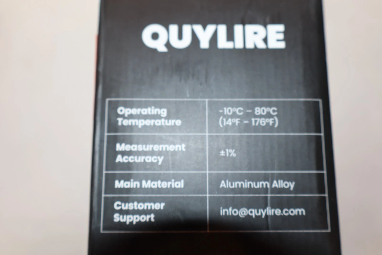 Quylire Digital Turbine 2.5" Flow Meter FT65 IP68 X004ZIYC2L (New)
