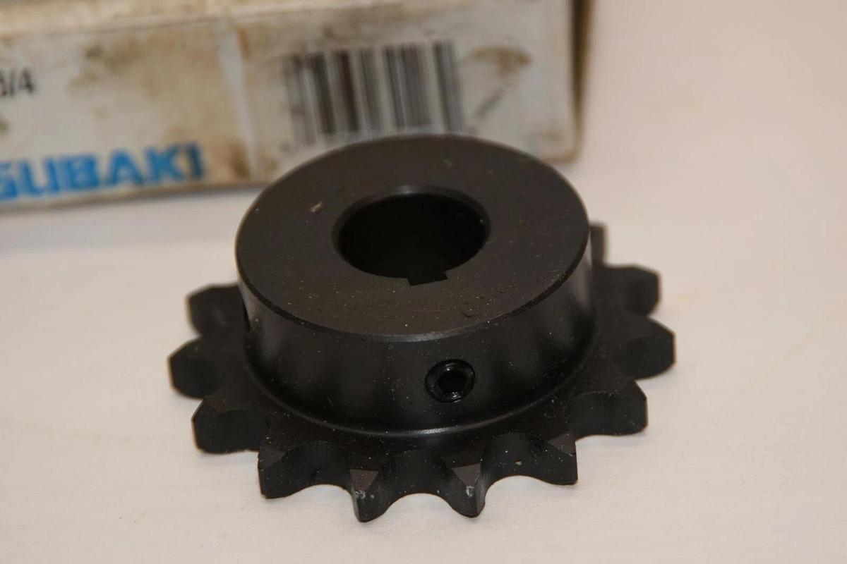 (NEW) TSUBAKI 40B15F-3/4 3/4" Bore 15 Teeth Sprocket