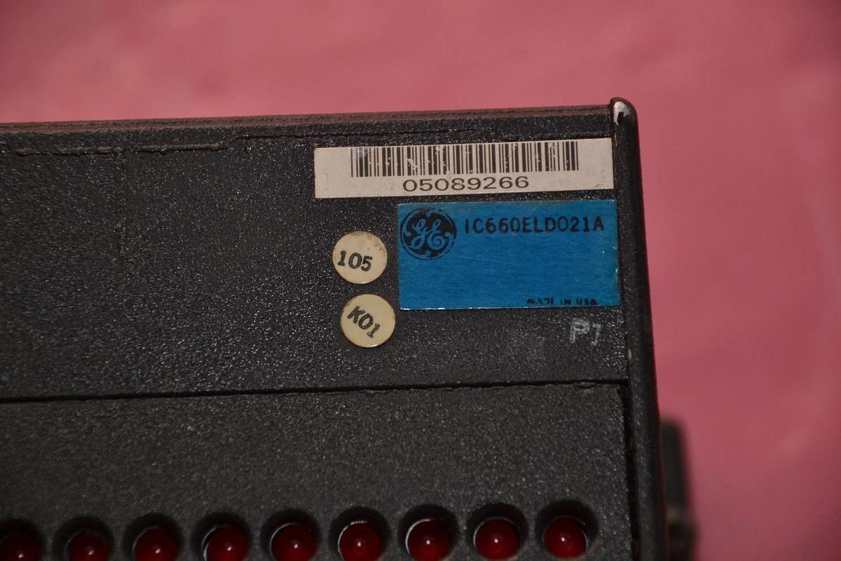 Used General Electric GE Fanuc Electric Module 24/48v 16PT IC660ELD021A IC660TSD021K