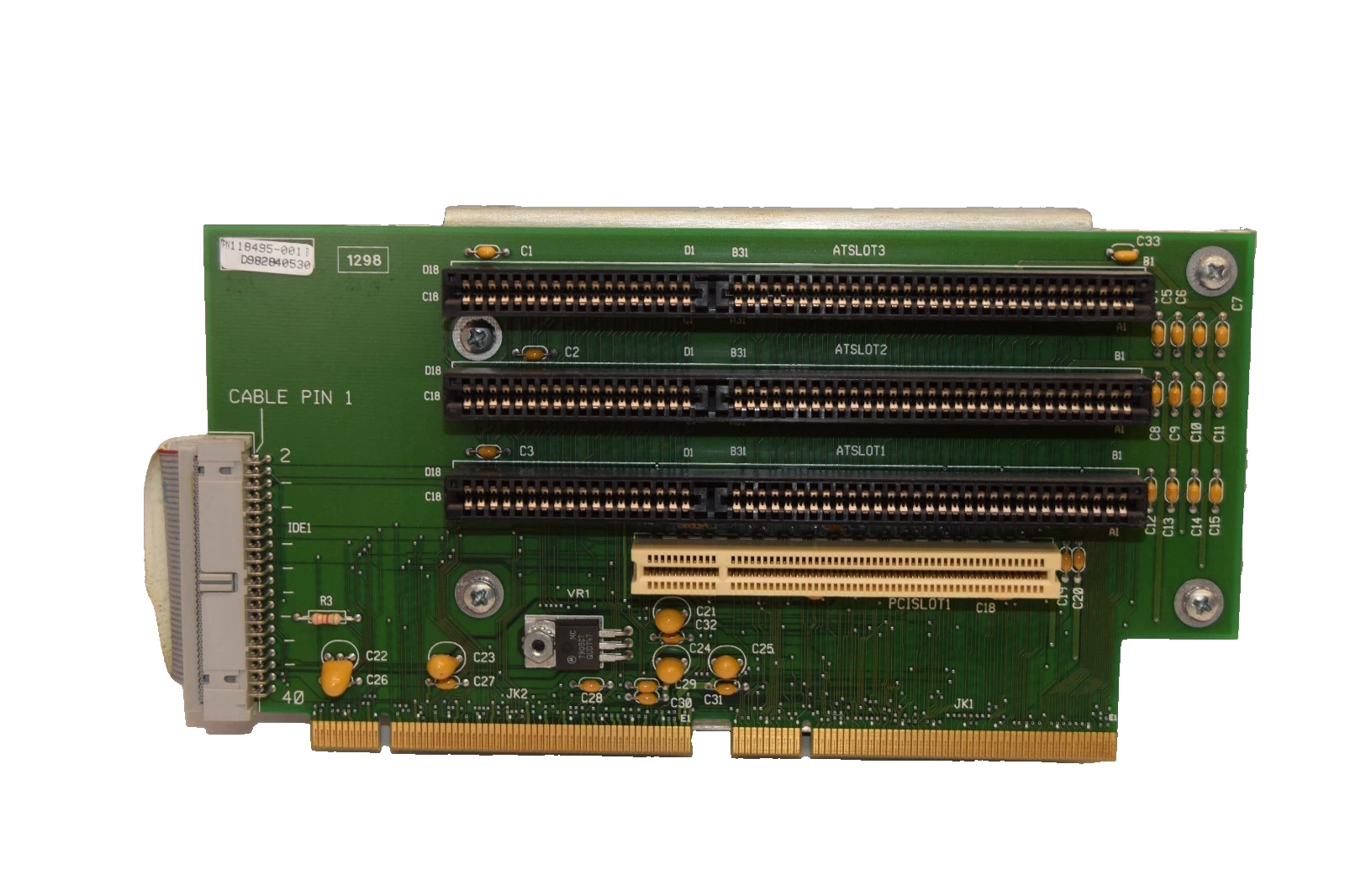 Used XYCOM 118495-001 3-Slot Card Module with ST320014A Internal Hard Drive