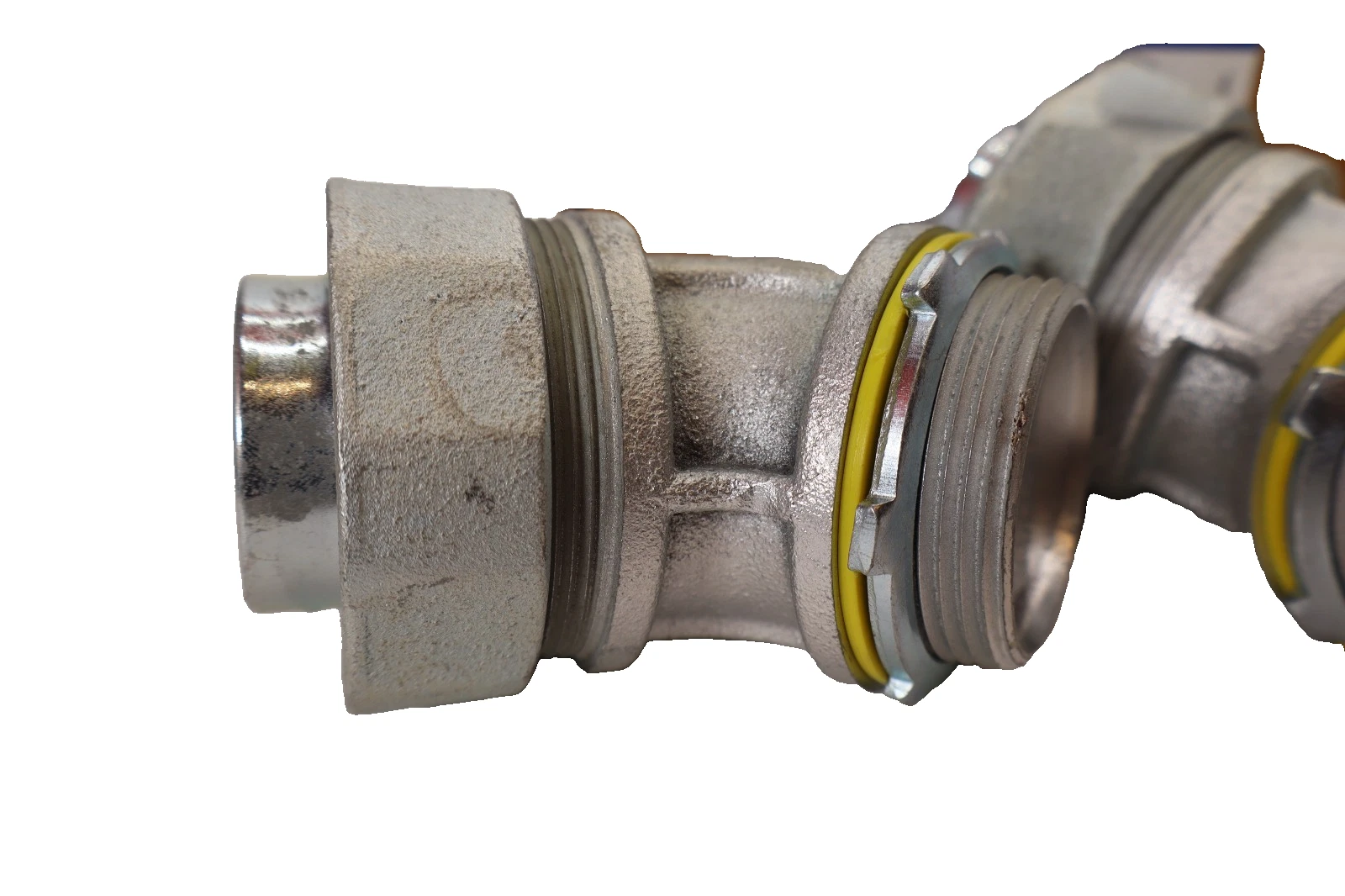 Eaton LT15045 1-1/2" 45° Angle Male Connector Conduit Fitting (New - Box of 2)