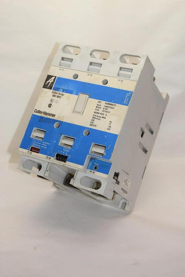 Refurbished Cutler-Hammer Westinghouse W200M5CFC Size 5 Motor Starter  1A96725C01