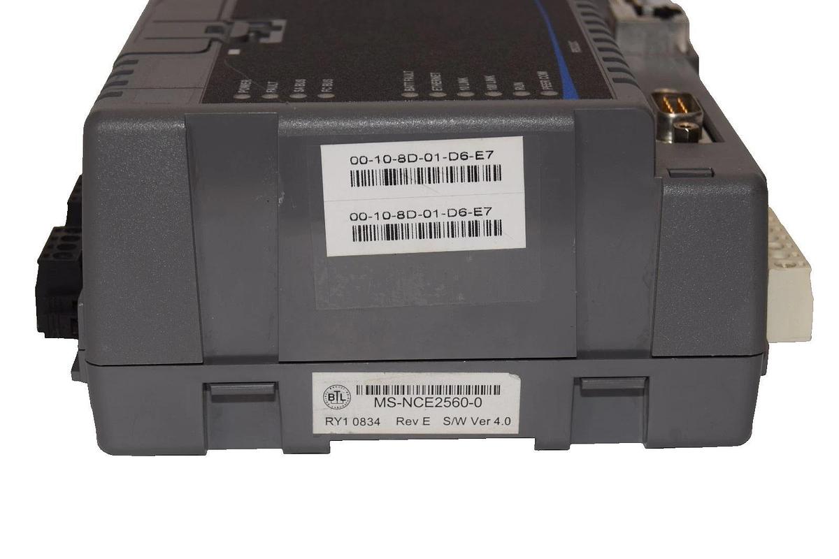 Used Johnson Controls Metasys Controller MS-NCE2560-0 MSNCE25600 Rev E Ver. 4.0