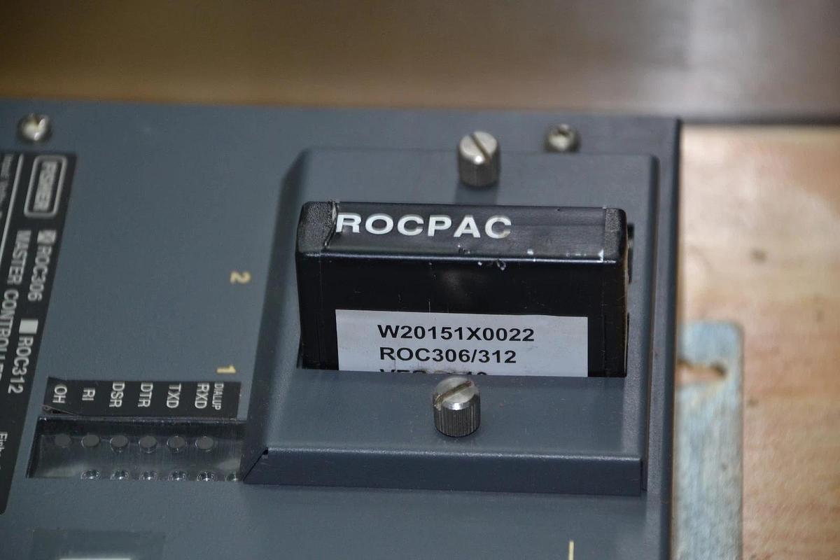 Used FISHER DCS ROC306 ROC 306 ROC-306 Master Controller Unit  W20151X0022