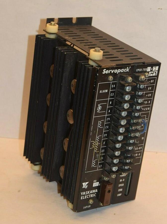 Used YASKAWA ELECTRIC CPCR-FR02AJ 143 RUA605-4-48 10A Servopack Servo Drive