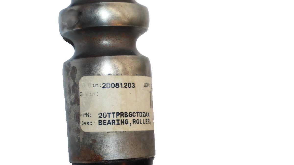 118480 , 20TTPRBGCTDZAX 17" Tapered Round Groove Conveyor Roller 7/16" Hex (New)