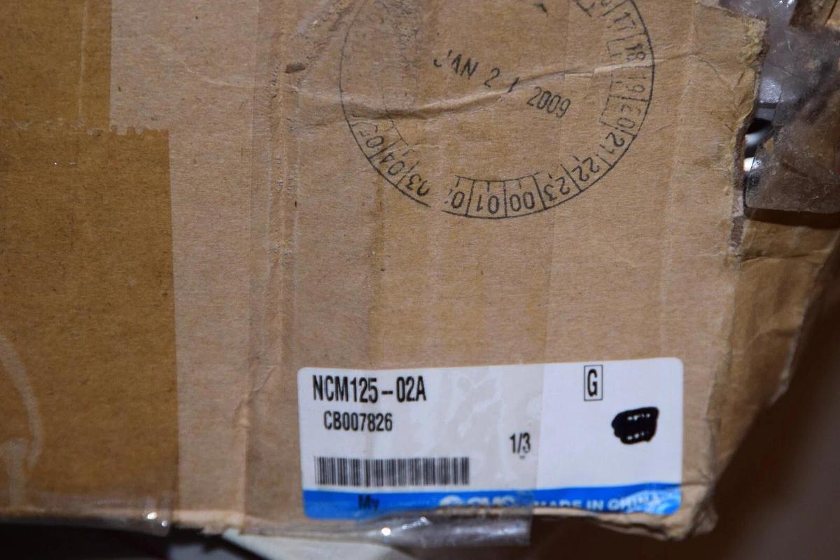 (NEW - Lot of 2) SMC NCM 125-02A NCM125-02A Rod Cover Assembly