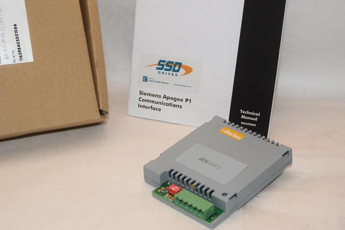 PARKER EUROTHERM SSD Siemens Comm Interface HVAC10 6055/APOG/00 6055/APOG/00/G