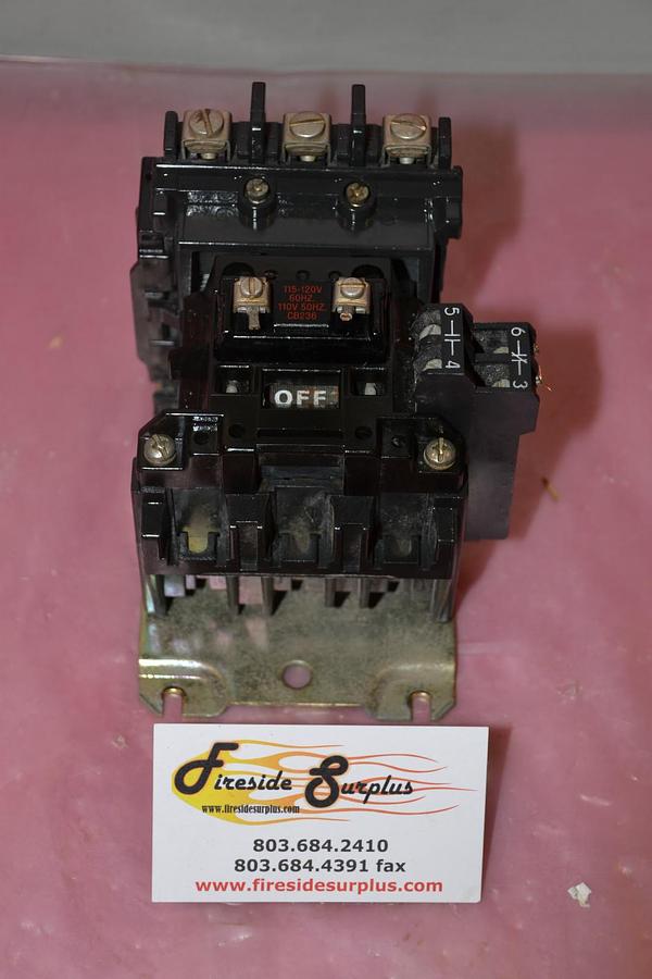 Used ALLEN BRADLEY CONTACTOR 500-BOD93-X4 500BOD93X4 500 BOD93 X4 120V 120 V CB263