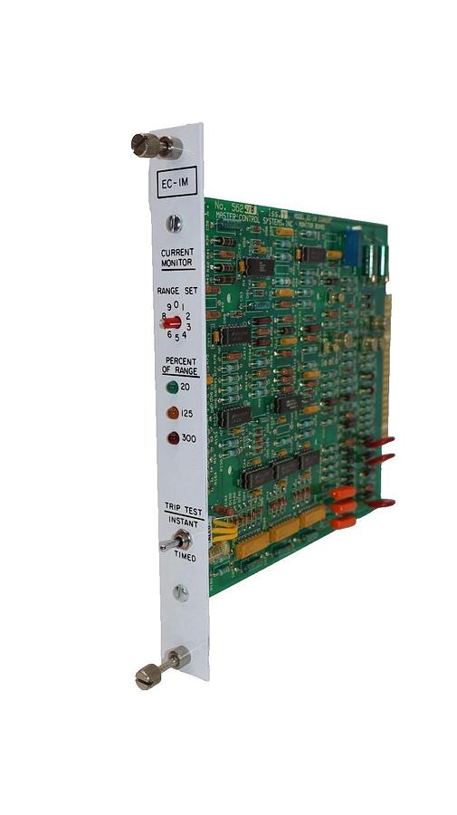 Used MASTER CONTROL SYSTEMS EC-IM Current Monitor Board CArd ECIM 562218 ISS 1