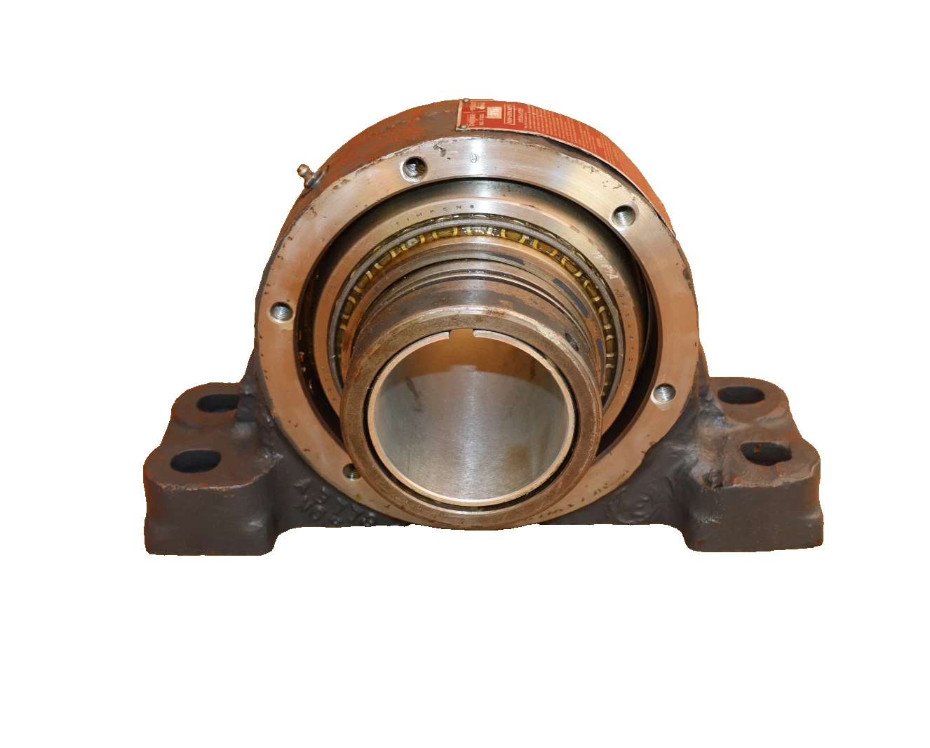 Refurbished Dodge Timken Pillow Block Bearing 4-Bolt 3-7/16" Bearing: 52687DA (Refurbished)
