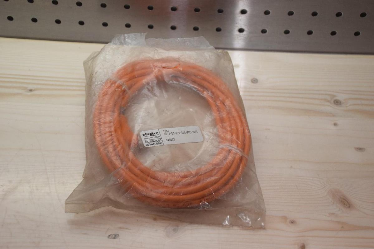 EFECTOR US/5-DC-P/N-ROL-PVC-5M/L E40037 5PIN DC CABLE CONNECTOR NEW