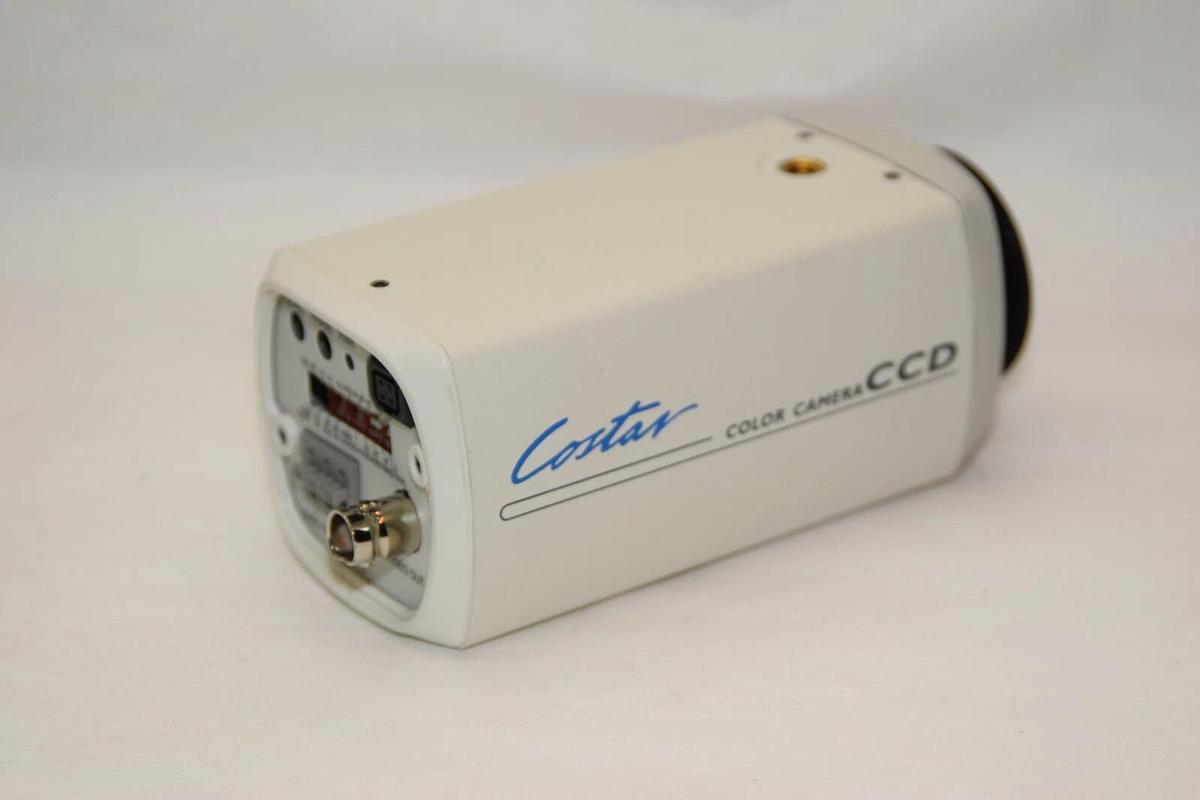 Used COSTAR CCC3500 24V 60Hz 3.2W Color CCD Security Camera