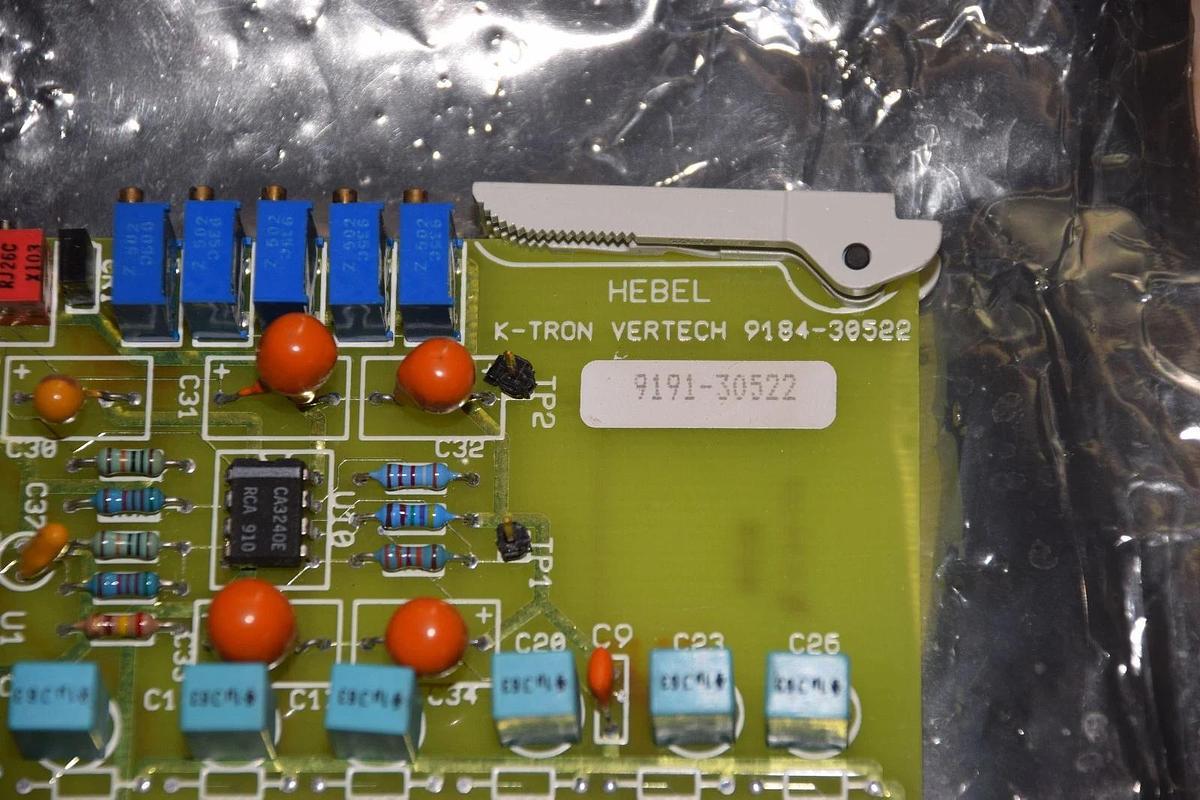 HEBEL K-TRON VERTECH PC Circuit Board Card 9184-30522 9191-30522 (New)