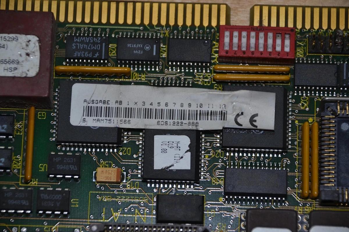 Used Siemens card board  6DS1222-8BA 115299  6ds12228ba