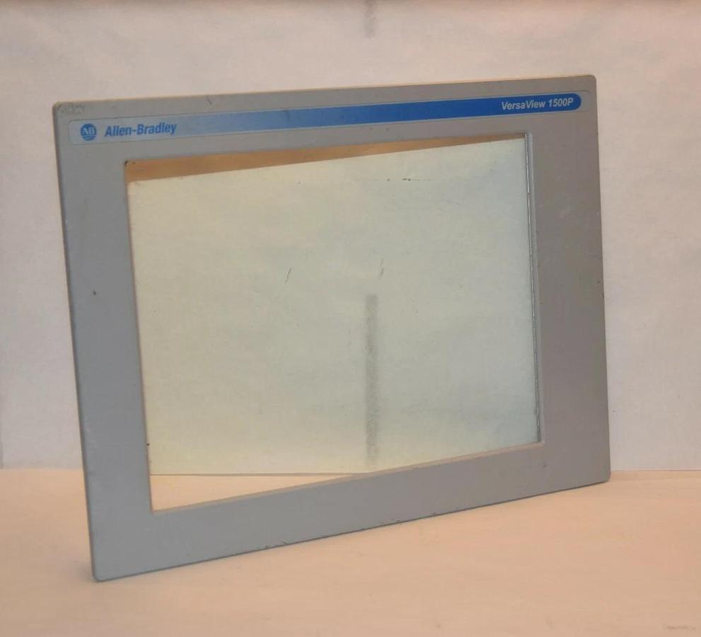 Used ALLEN BRADLEY VersaView 1500P Glass Front Cover 15" Non-Touch Screen