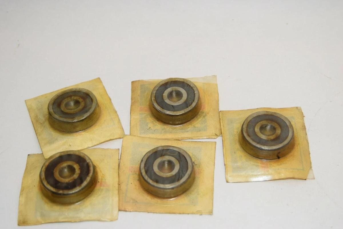 (NEW - LOT OF 5) SKF 6300-2RS1 63002RS1 Deep Groove Ball Bearing