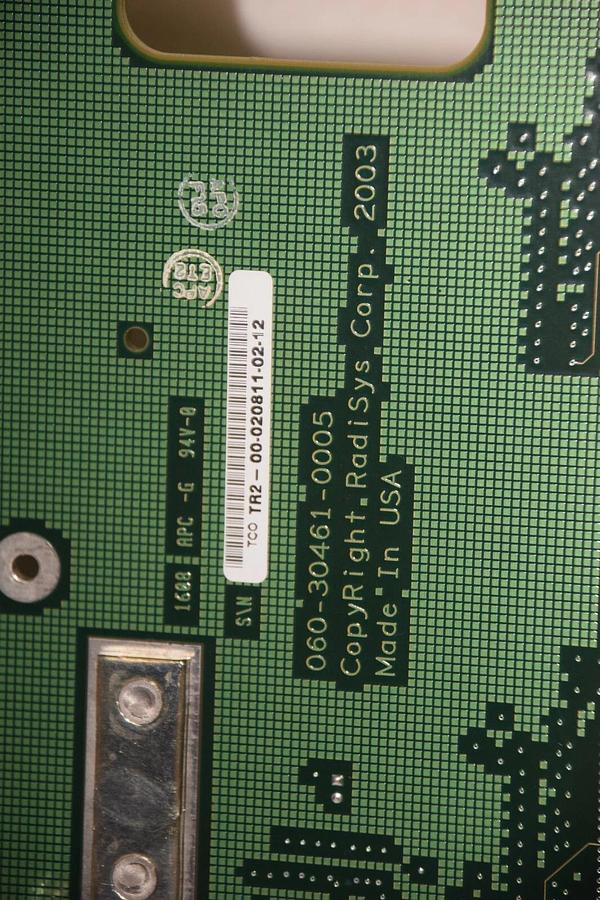 Used RADISYS CORP. 061-01305-0052 , 060-30461-0005 Circuit Board