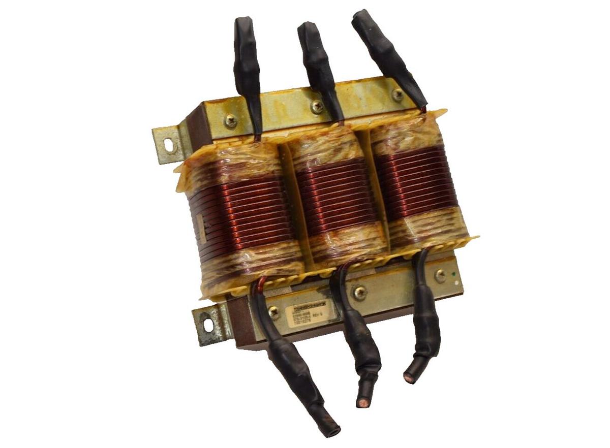 Used TRANSFORMATIK 63990-909B , 070-3/100-5 Rev G Line Reactor 3 Phase Transformer