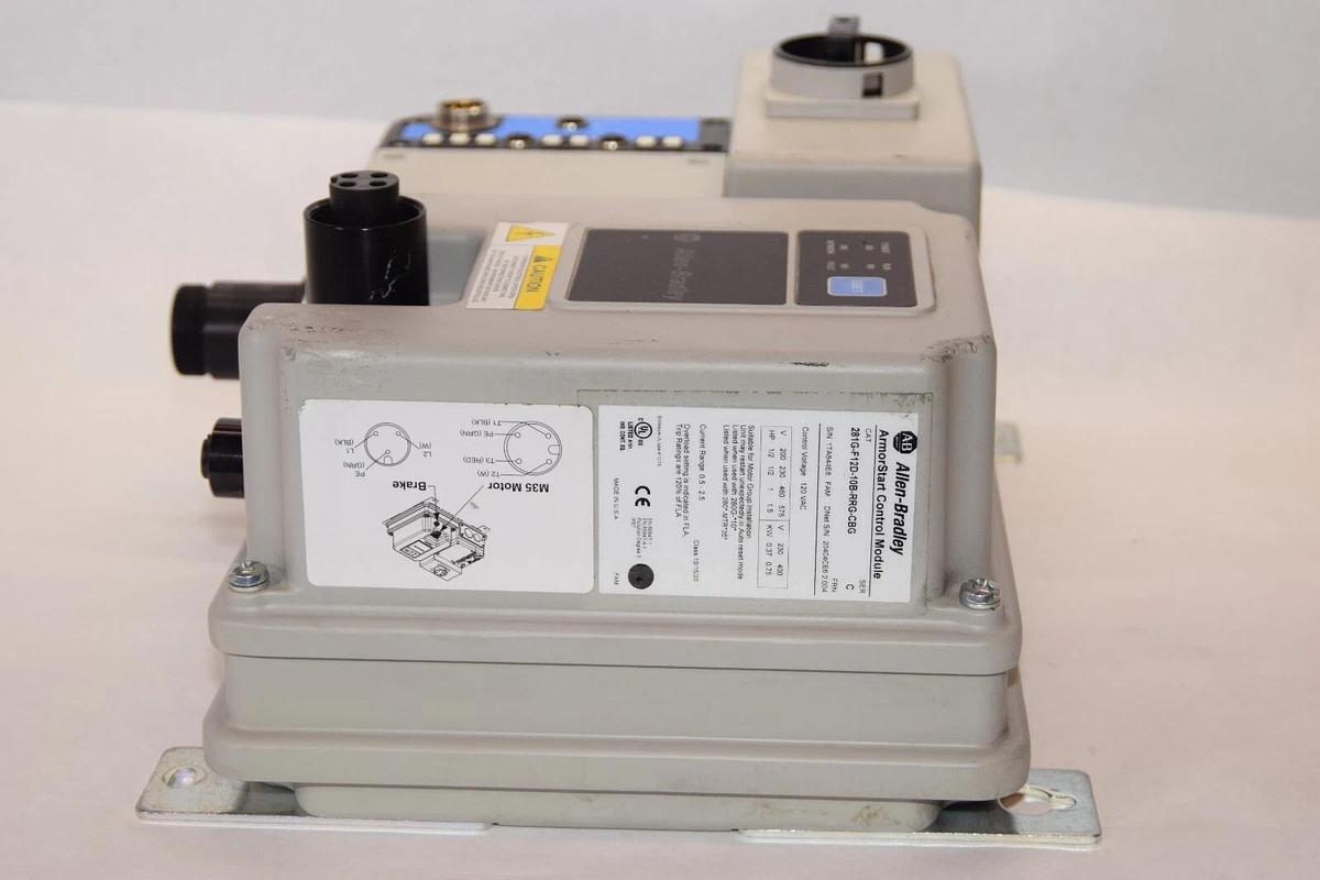 Used ALLEN BRADLEY 280G-FN-10-RG Ser. C Base 281G-F12D-10B-RRG-CBG Armostart Control