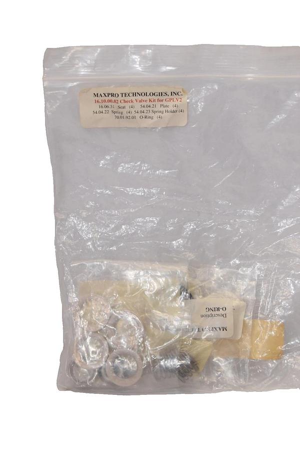 Maxpro Technologies Check Valve Kit for GPLV2 16.10.00.02 (New)