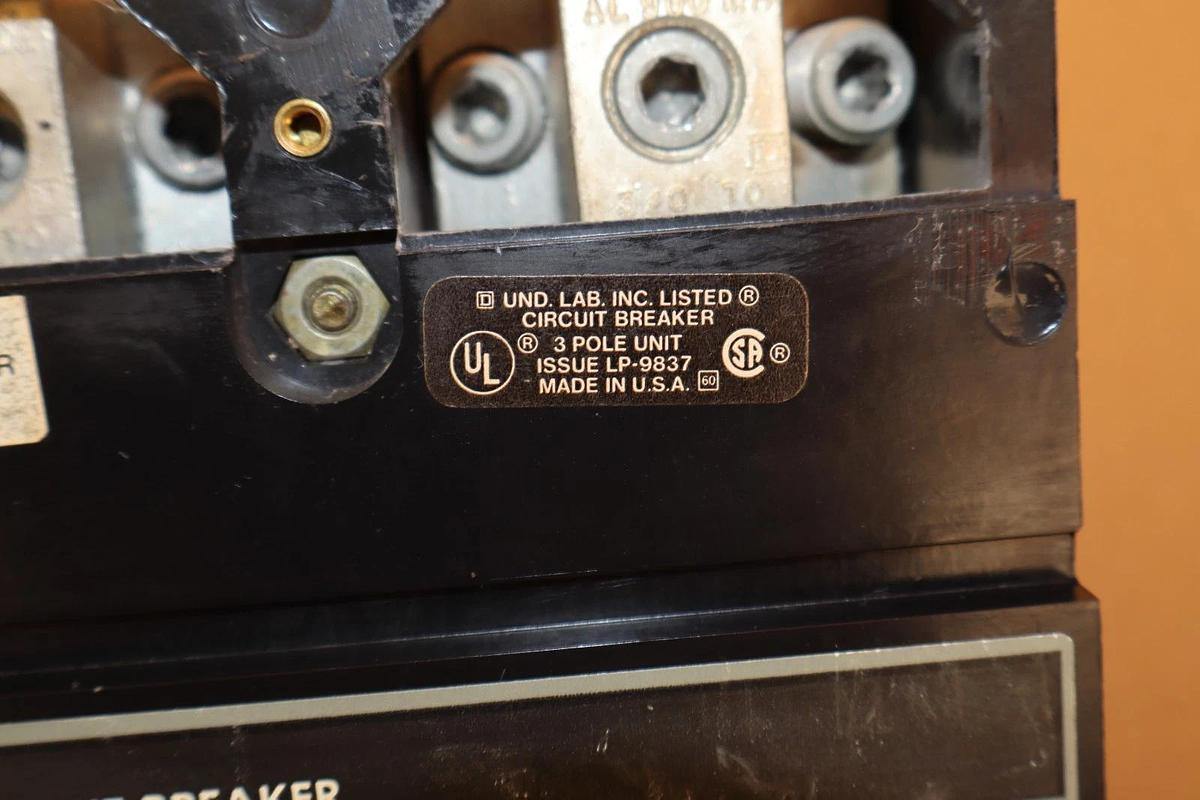 Square D Ciruit Breaker 600A MHP36600 600 Amp Ser. 2 3p 600v REFURB