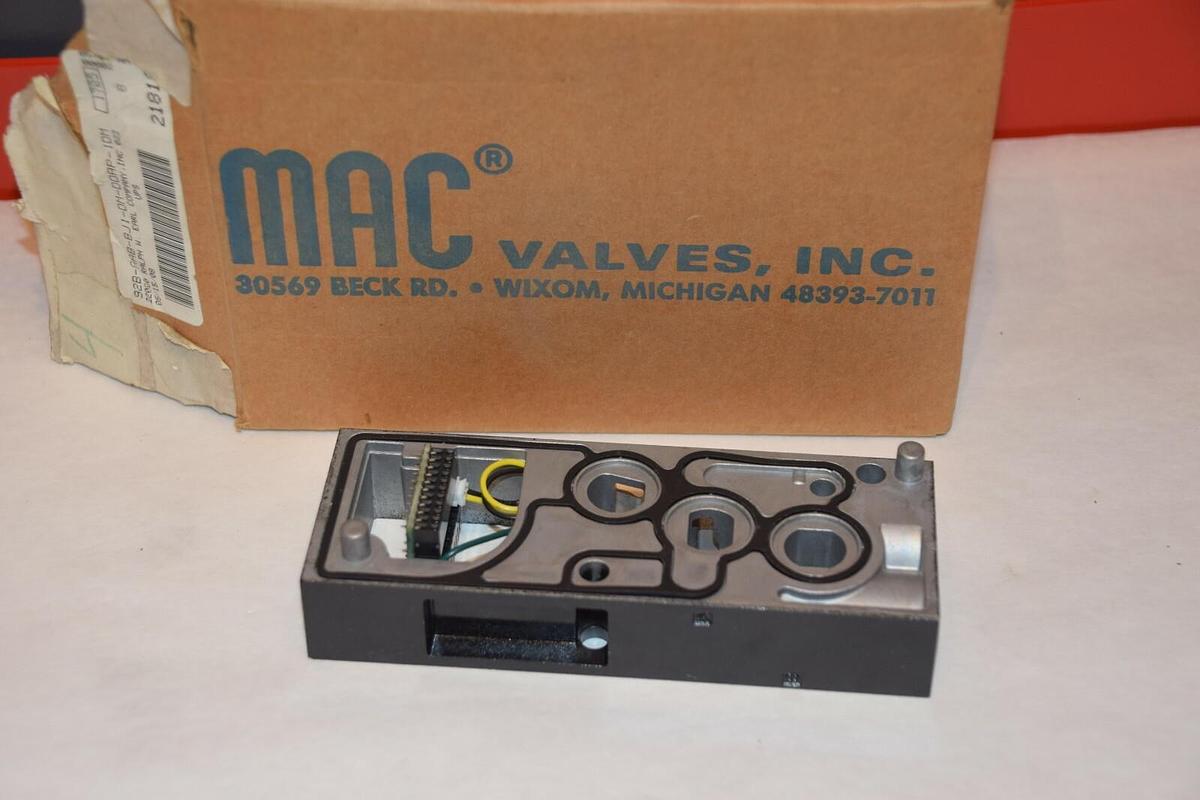 NEW MAC VALVES 92B-AAB-BJ1-DM-DDAP-1DM VALVE PORT