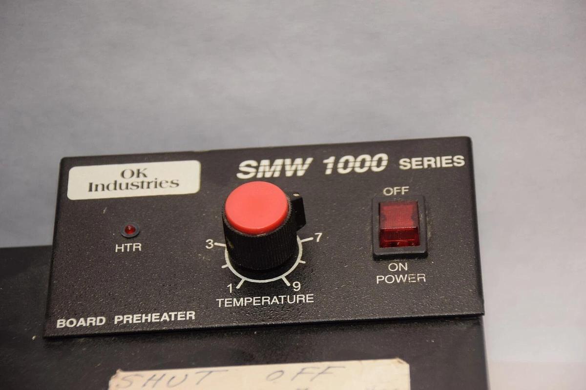 Used OK INDUSTRIES SMW-1001 SMW 1000 Series Board Preheater 115v