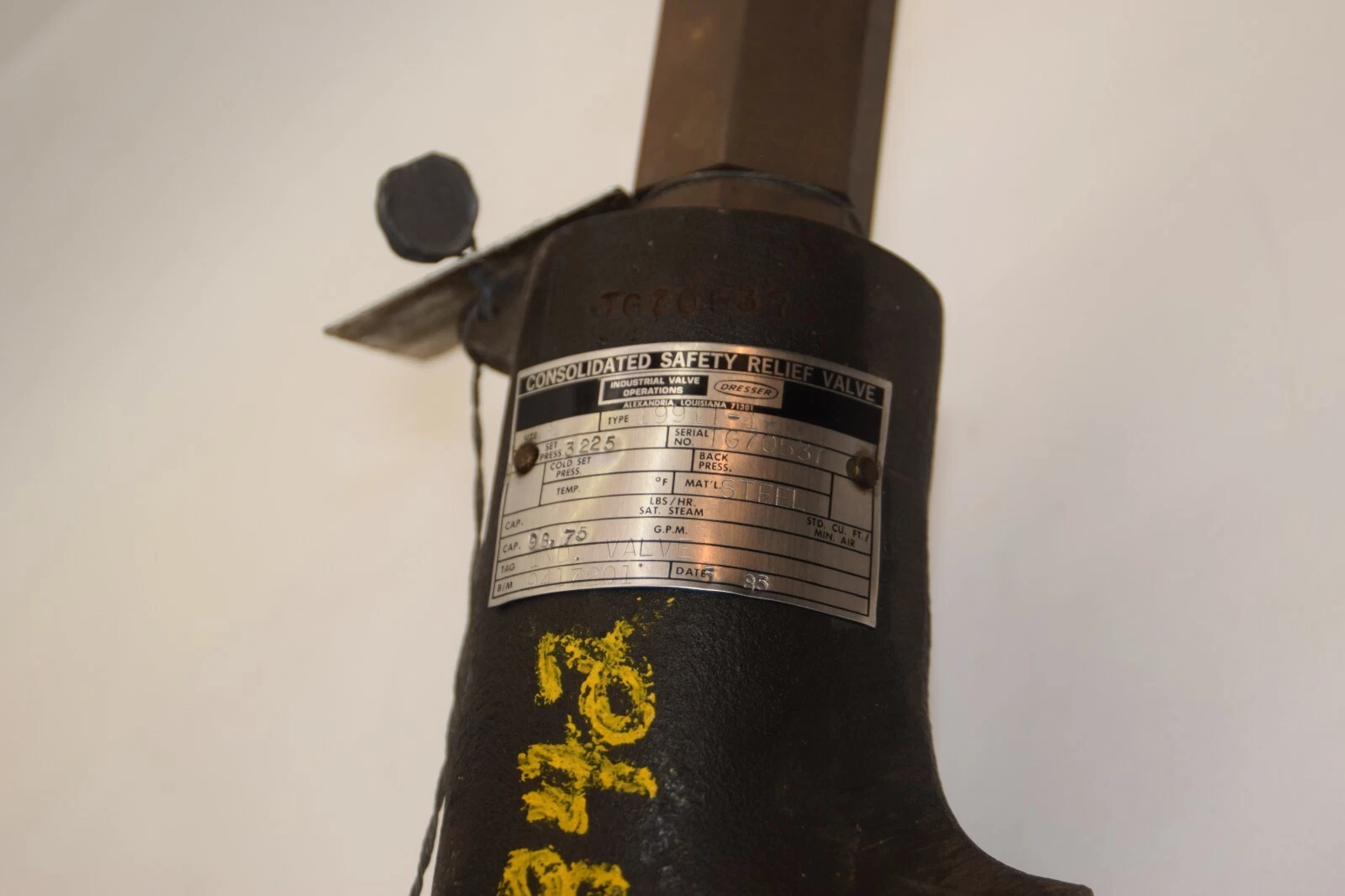 (NEW) CONSOLIDATED 1991-1 3225 3/4" NPT Steel Safety Relief Valve