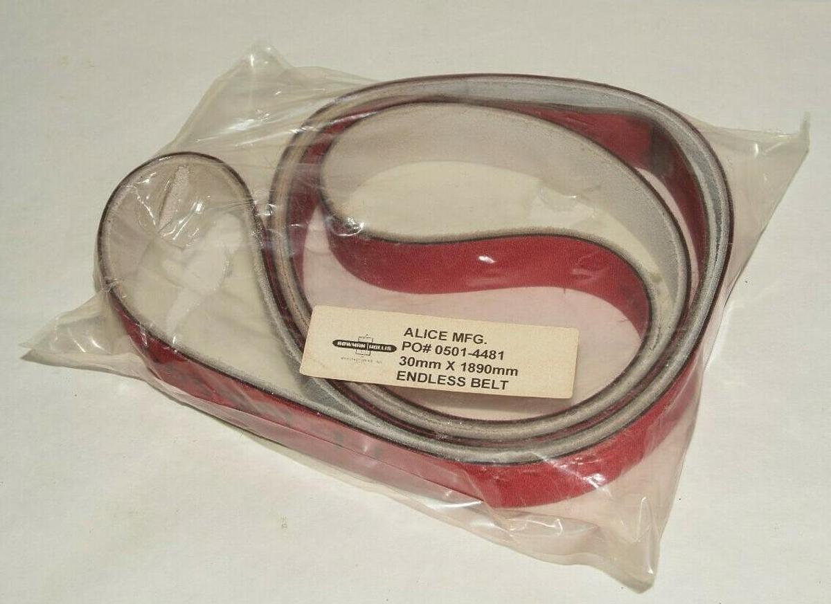 BOWMAN HOLLIS 30mm X 1890mm Endless Belt  0501-4481 05014481 (NEW)