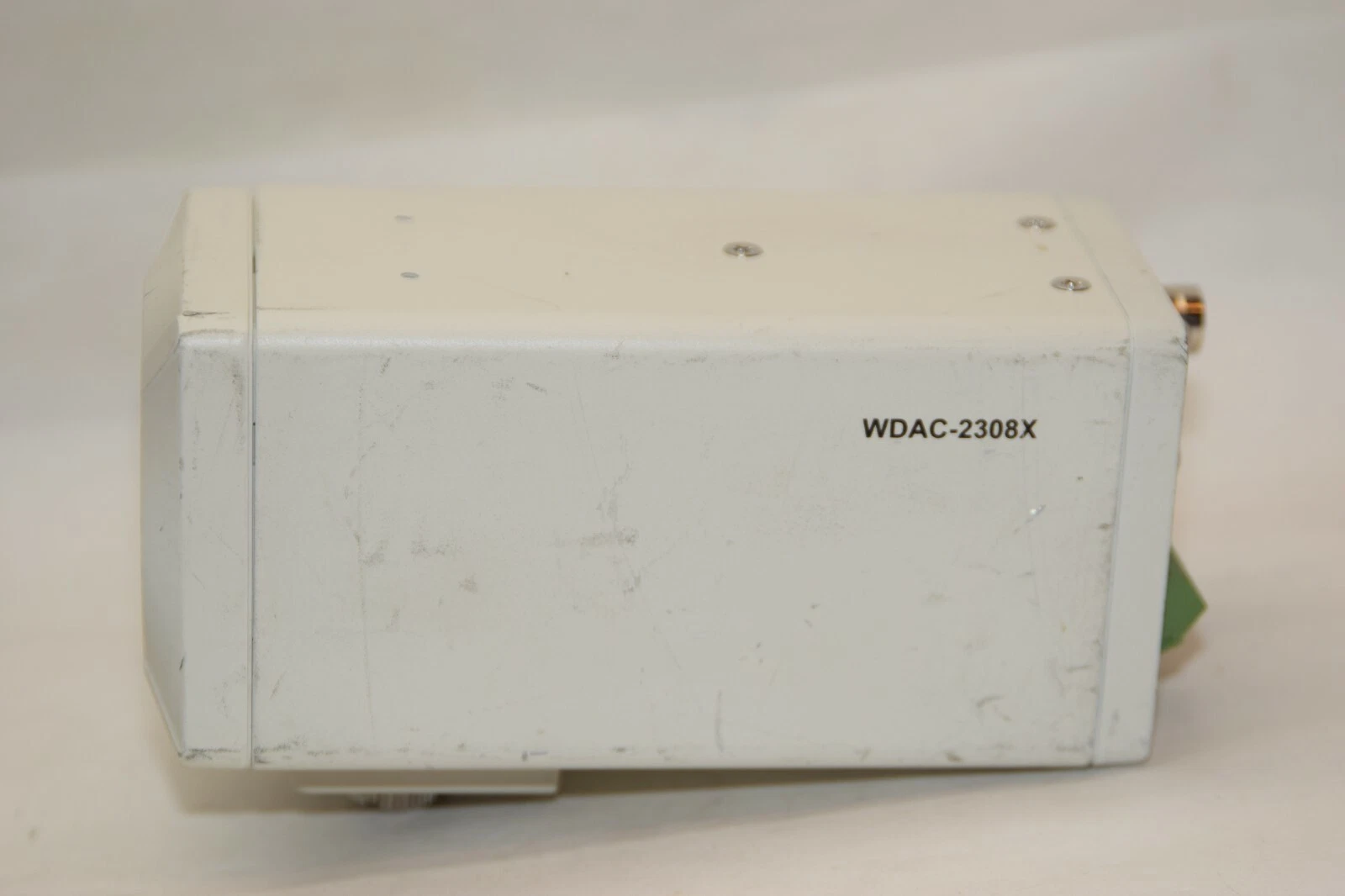 Used WELDEX WDAC-2308X WDAC2308X 24V Color Security Surveillance Camera