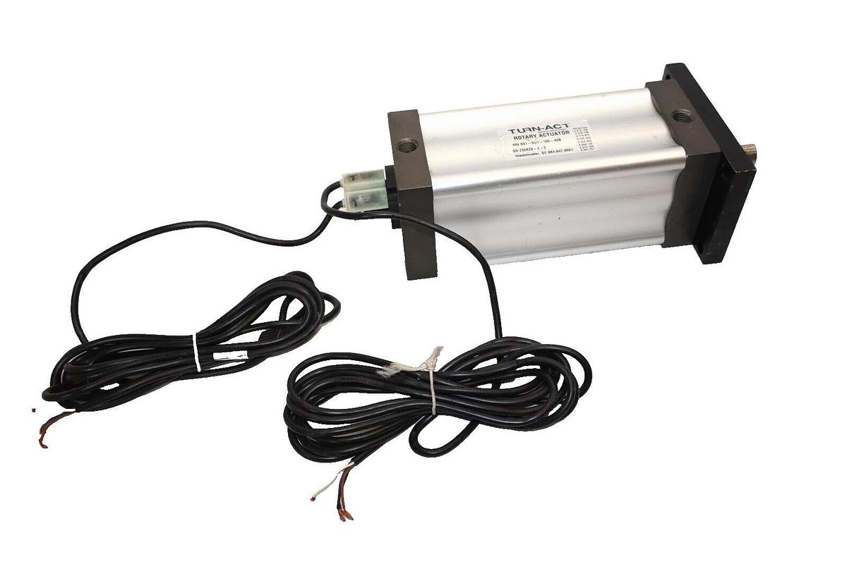 Used TURN-ACT 631-5U1-100-A08 6315U1100A08 19.03mm Shaft Rotary Actuator