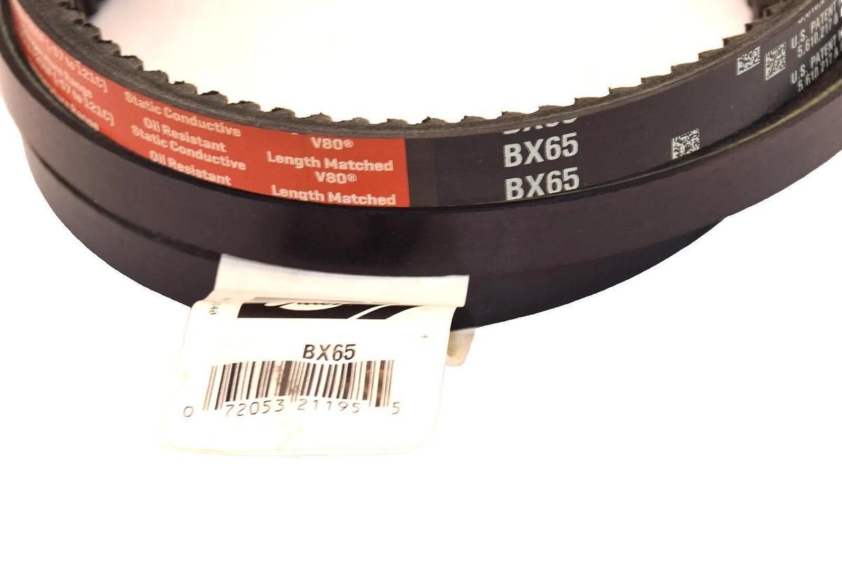 (NEW) GATES BX65 , 9013-2065 Tri-Power Cogged V-Belt USA