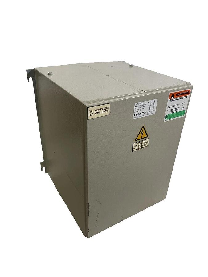 Used SIEMENS 4AT3096-0EQ80-0FD0 Transformer 380, 460, 480, 575, to 120v 3kva  17kva