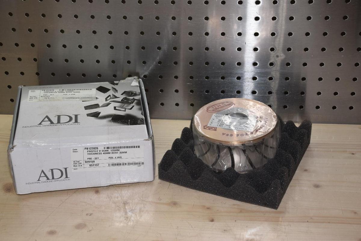 ADI 4 UHS 929159, PB122826, V40, 120MM x 40MM 35mm Diamond Profile Wheel Granite