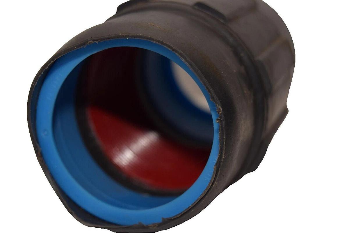 2" 2 inch PVC Coated Conduit Body Straight Fitting Coupling (NEW)