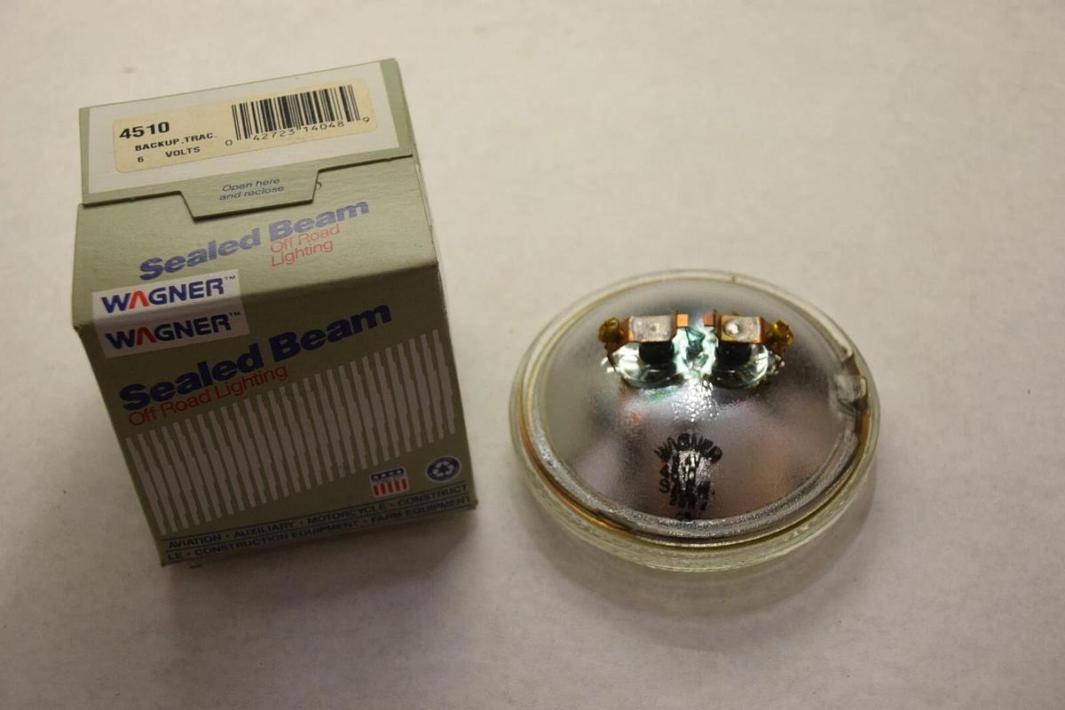 (NEW) WAGNER 4510 6V BACKUP, TRAC. LIGHT