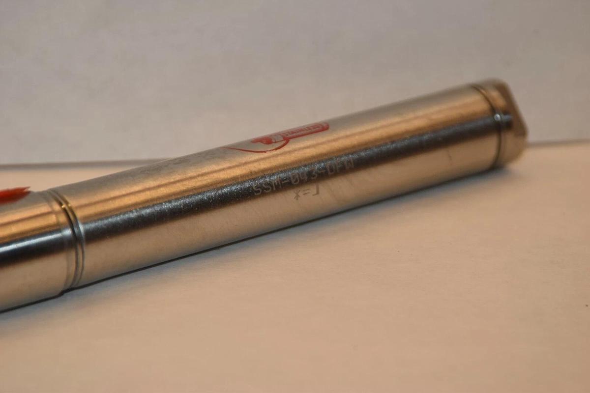 (NEW) BIMBA SSM-043-DFW Approx. 3" Stroke Pneumatic Air Cylinder