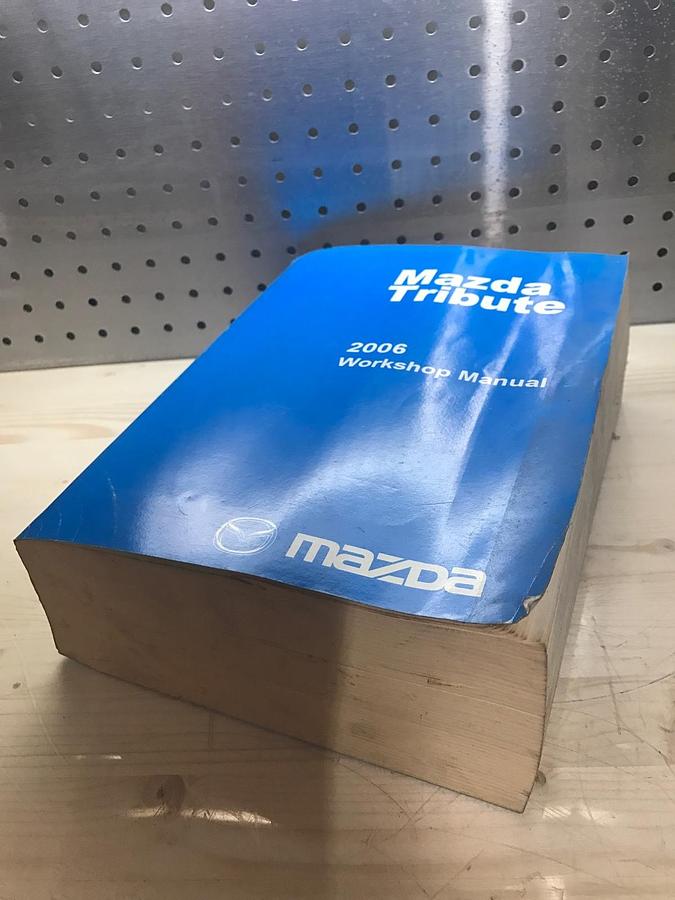 Used 2006 Mazda Tribute Factory OEM Workshop Service Shop Repair Manual 06