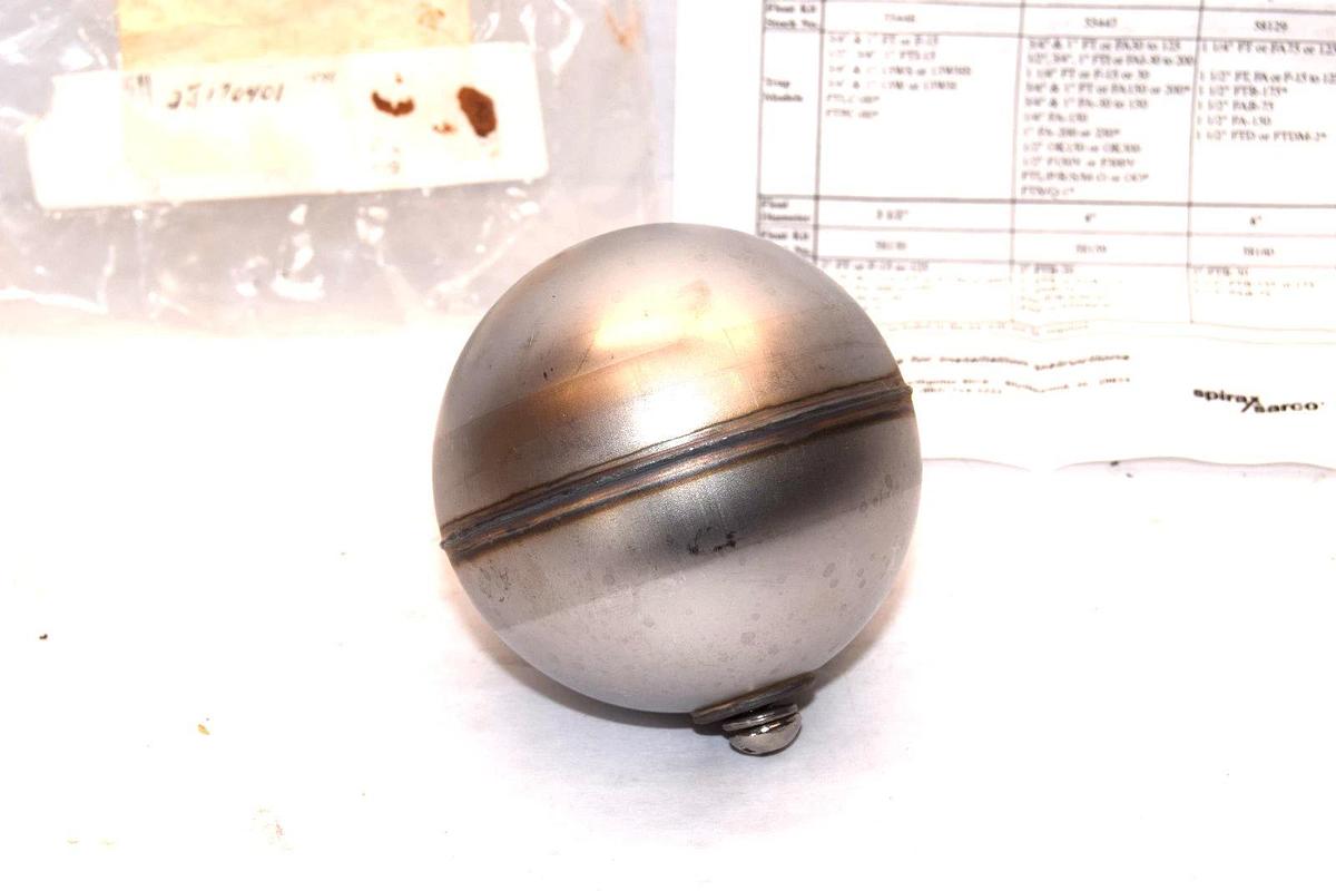 Spirax Sarco 58129 , A15 , FT15, 30, 75, 125 1-1/2" Float Kit (New)