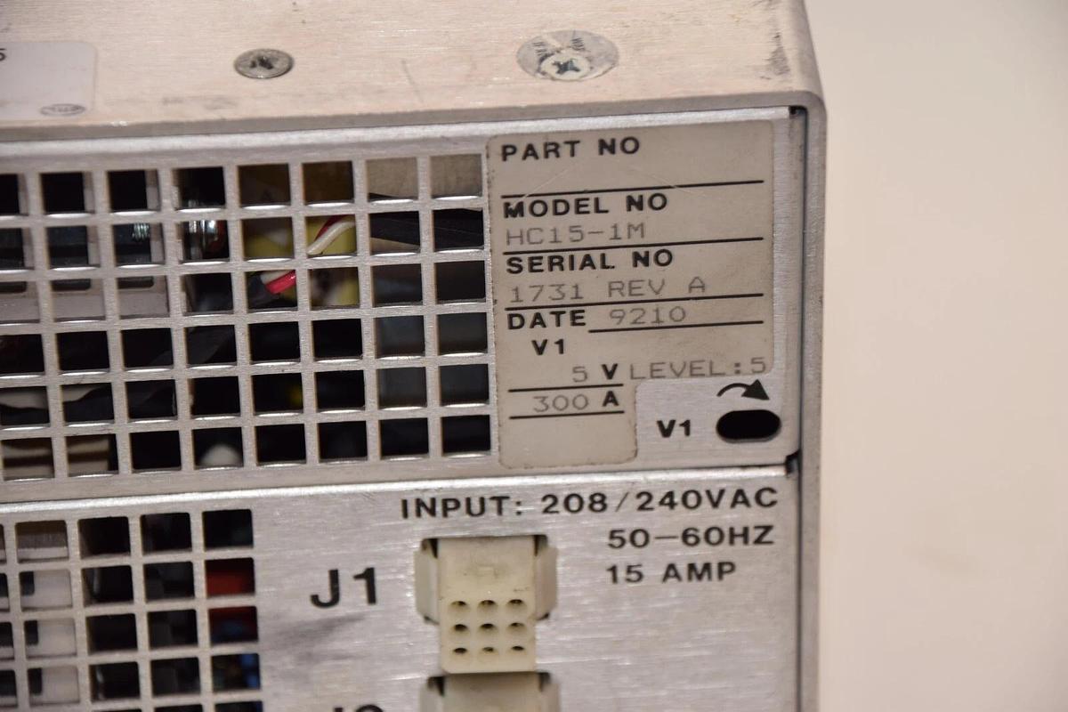 Used HC POWER HC15-1M , HC151M 208/240Vac 15Amp Power Supply Switcher