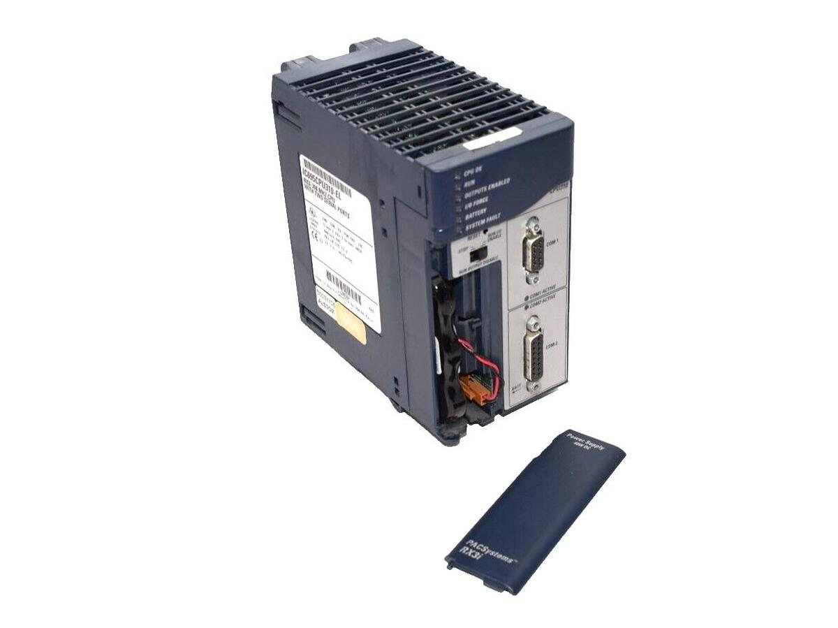 Used GE FANUC CPU Module IC695CPU310-EL RX3i 300Mhz With 2 Serial Ports CPU Module