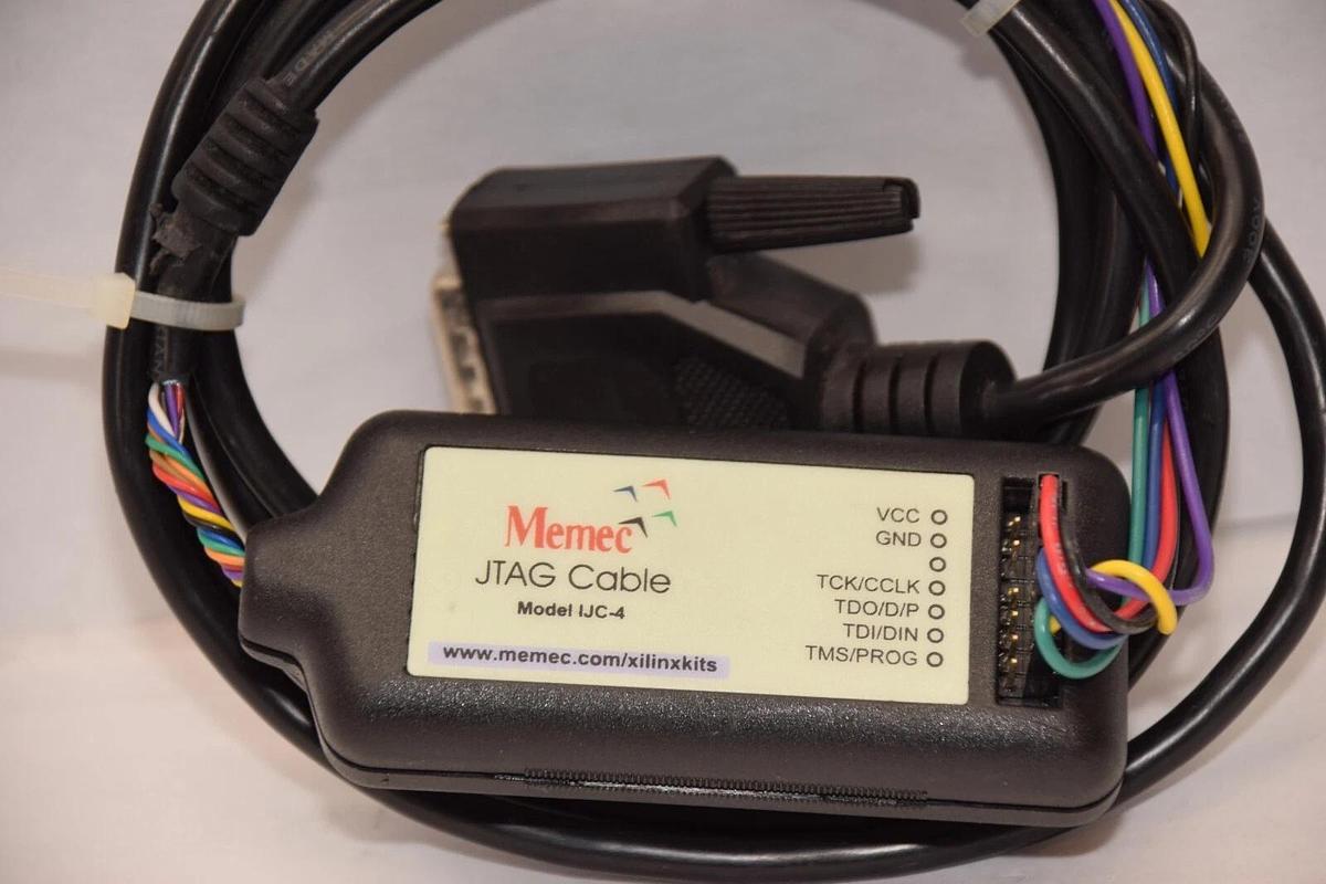 Used MEMEC IJC-4 , IJC4 JTAG Cable