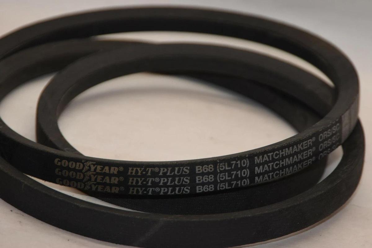 (NEW) GOODYEAR B68 (5L710) Hy-T Plus Matchmaker V-Belt