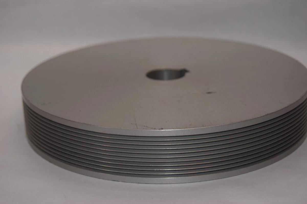(NEW) 175-PJ-10-G-24 , PJ-10-G-24 G7 9-Groove Approx. 6 7/8" Dia. V-Belt Pulley