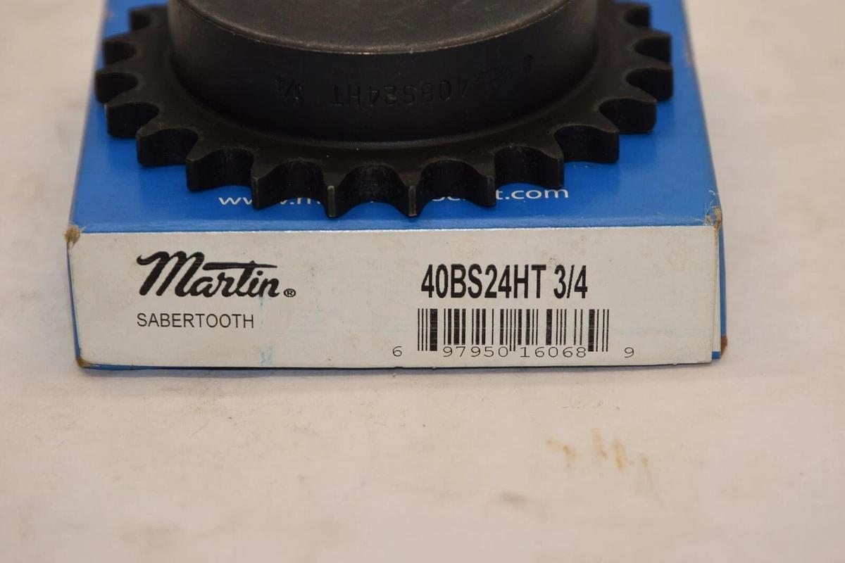 (NEW) MARTIN 40BS24HT 3/4 3/4" 24 Teeth Sprocket