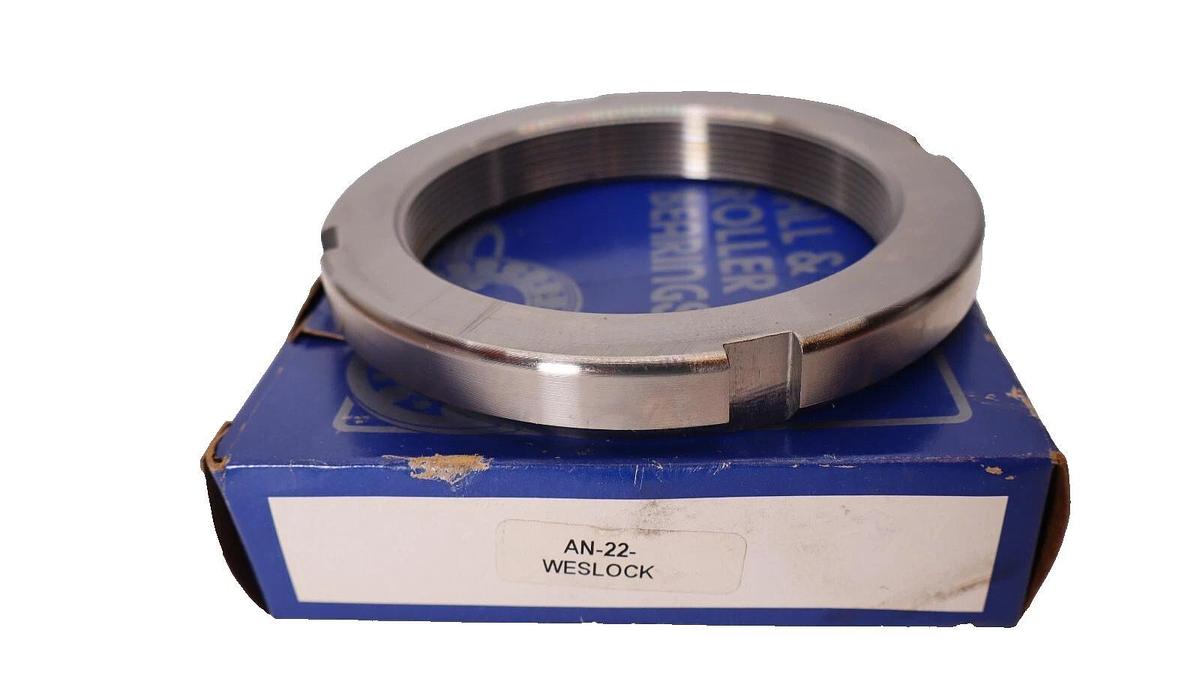 (NEW) WESTLOCK AN-22 , AN-22-Westlock Lock Nut Bearing