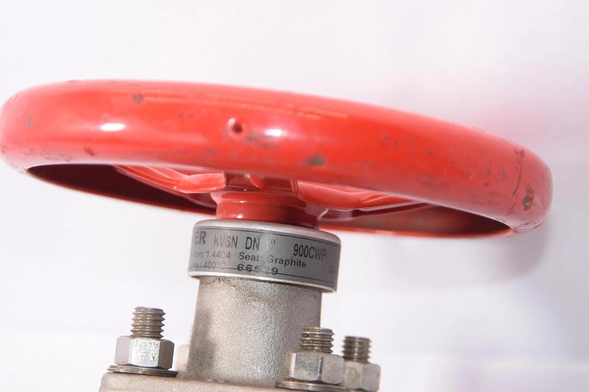 (NEW) KLINGER 900CWP KVSN DN 1" Weld In Socket Piston Valve